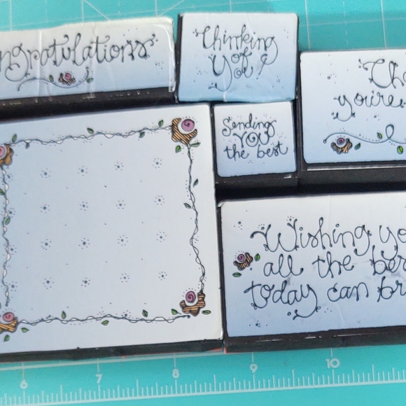 Dj inkers special occasion foam rubber stamp - Picture 2 of 14